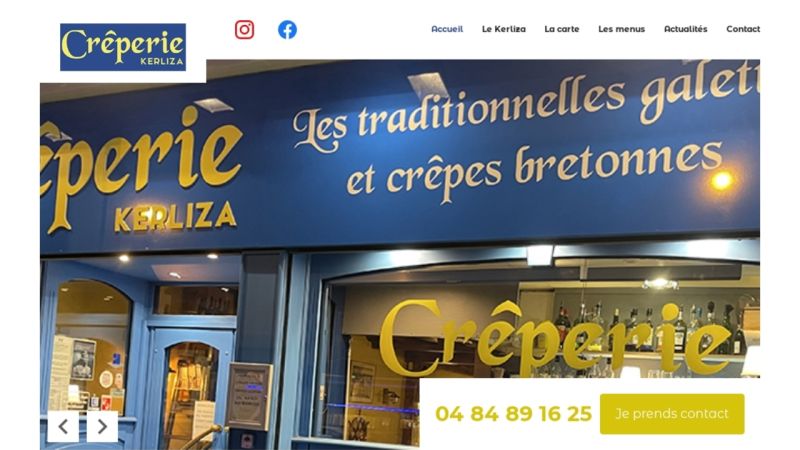 Le Kerliza, restaurant breton spécialiste de vente de crêpes à La Garde
