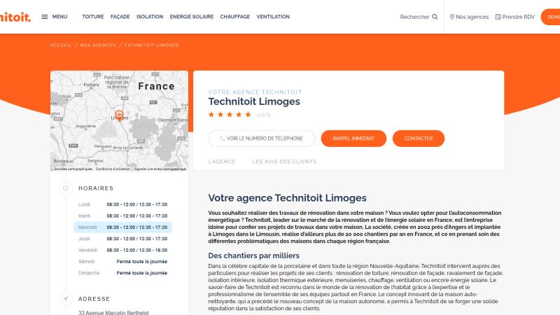 Technitoit Limoges : une référence pour la rénovation maison