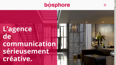 Page d'accueil du site : Bosphore