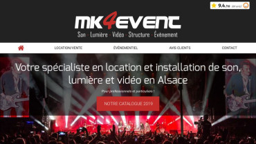 Page d'accueil du site : MK4 Event