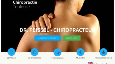 Page d'accueil du site : Chiropractie Toulouse