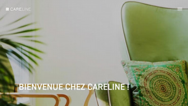 Page d'accueil du site : Careline