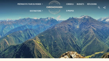 Page d'accueil du site : Chronomundi