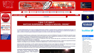 Page d'accueil du site : Stade de Reims