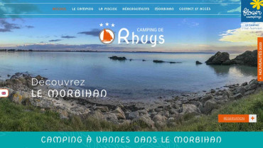 Page d'accueil du site : Rhuys