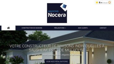 Page d'accueil du site : Nocera
