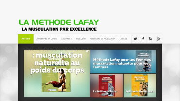 Page d'accueil du site : La méthode Lafay 